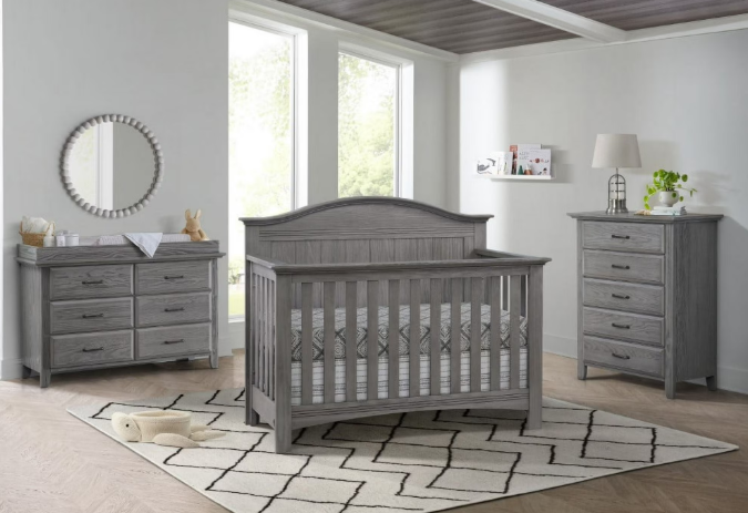 Yorrish Sheridan 4-in-1 Convertible Crib,